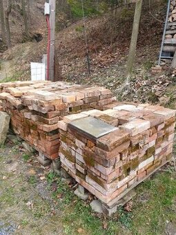 Použité palene stavební cihly