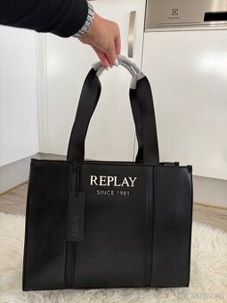 Černá, dámská kabelka Replay