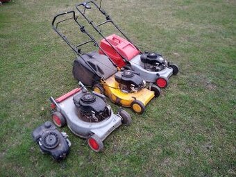 Dvě plně funkční sekačky  plus ND