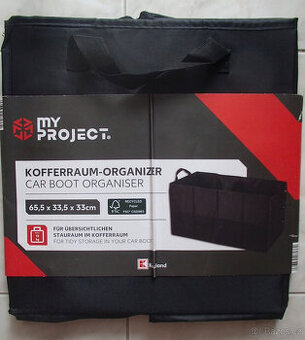 Organizer do kufru, dvě žárovky H4