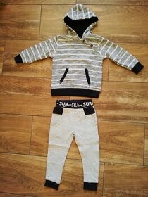 VŠE NOVÉ Mikina + teplákové kalhoty vel. 92