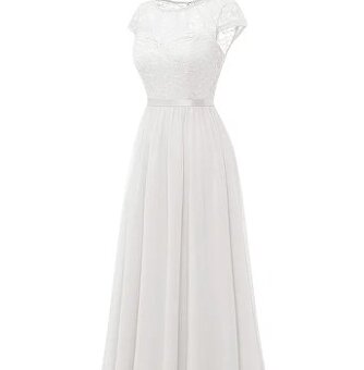 bílé svatební šaty vel 40 VÝPRODEJ