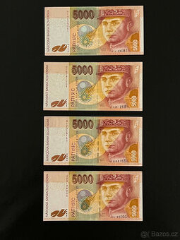 Slovenské bankovky / koruny 5000 SK