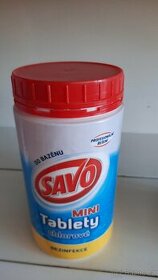 SAVO Mini chlorové tablety 900g