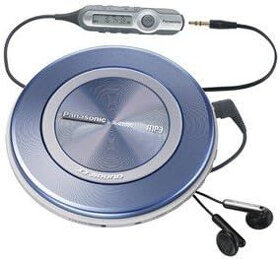 Prodám CD MP3 diskman / walkman přehrávač Panasonic SL-CT520 - 1