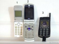 Mobilní telefony pro sběratele - rarity - SAMSUNG NEC PHILIP