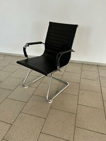 Konferenční/kancelářská židle, černá, 1 ks - 1