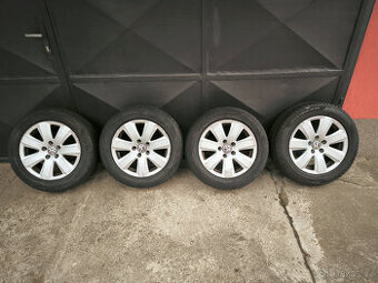 Audi,VW,Škoda,Seat originál alu+pneu 5x112 R16-TOP