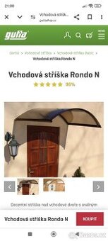 Vchodová stříška Rondo N - GUTTA