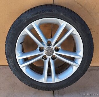 Original alu kola Opel - 18x8J - Continental - vzorek 7 mm