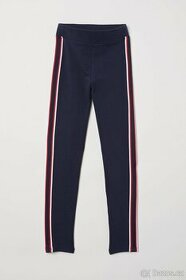 NOVÉ TREGÍNY, LEGÍNY, KALHOTY JOGGER H&M vel. 146