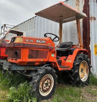 Malotraktor Kubota bultra B1-15 + stříška, traktor
