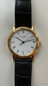 Patek Philippe 18K žluté zlato Calatrava 3802