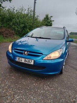 Peugeot 307 SW, 2.0 HDI kůže/nové STK