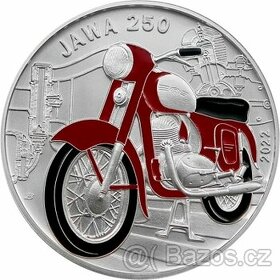 500 Kč motocykl Jawa Proof nebo BK