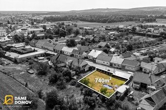 Prodej stavebního pozemku 740m2, Moravský písek, ev.č. 14271