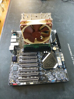Osazená deska Threadripper PRO 3945WX +RAM a chladič