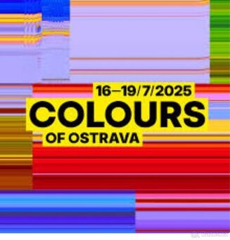 2x vstupenka Colours of Ostrava 2025