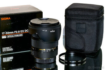Canon Sigma 17-50mm f/2,8 NEPOUŽITÝ Dědictví