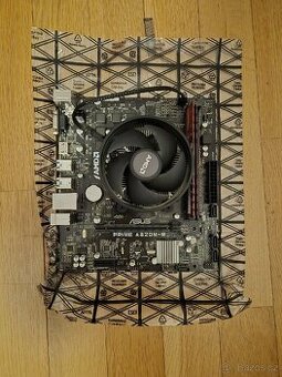 R5 1600 AF + ASUS A320M-R + 8 GB 3000mhz + SSD 120GB