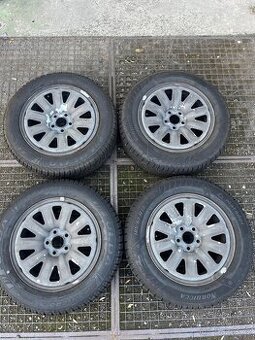 Plechové disky 5x100 R15 zimní pneu
