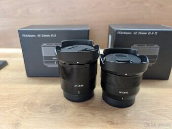 Ttartisan 23mm f1.8 Af a 35mm f1.8 II Af