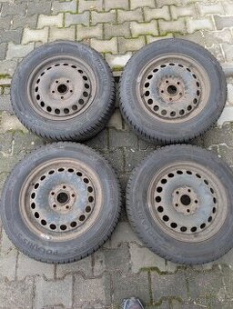 Zimní pneu na plech. discích 5x112, r15
