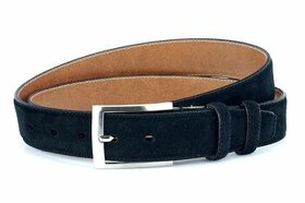 Pánský kožený opasek M3510 o šířce 3,5 cm