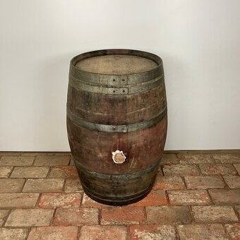 Dřevěný sud dekorační
