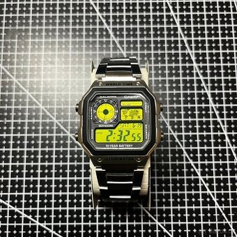 Casio Royale I Color Mod (Silver UV)