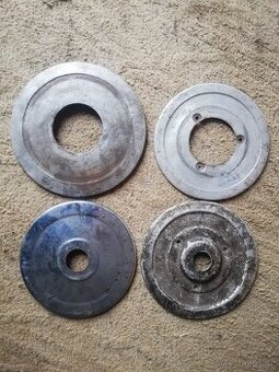 JAWA-ČZ poklice kol, 4 kusy, párové hliníkové malá