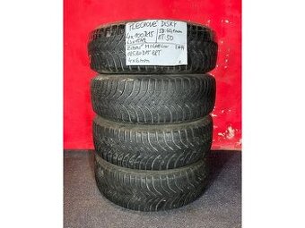 Plechové disky 4x100 R15 6Jx15H2 ET 50 se zimními pneu 185/6