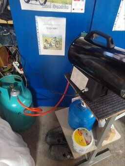 Plynový ohřívač MEVA