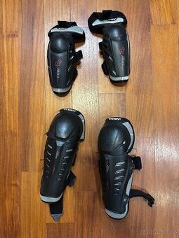 Dětské chrániče kolen a holení a loktů FOX Youth Titan Race