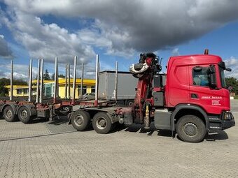 SCANIA G500 lesovůz