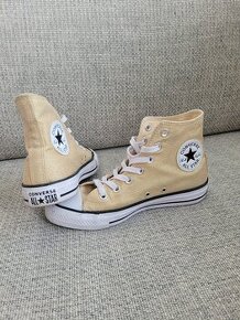 nové zlaté Converse Chuck Taylor All Star Hi Glitter vel 37