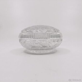 REZERVACE Šperkovnice z broušeného skla