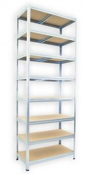 kovový regál 60 x 60 x 210 cm