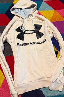 UNDER ARMOUR PÁNSKÁ BEIGE PASTEL MIKINA L(L-XL)