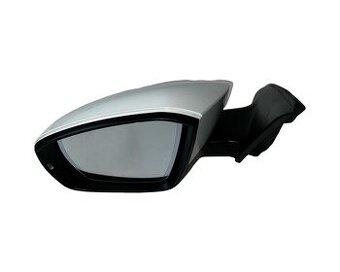 Levé zpětné zrcátko bílá barva LF9E Škoda Octavia 3 FL 2020