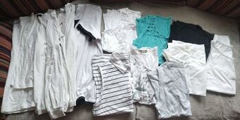 Dámská trička bez rukávů i s dlouhým rukávem - vel. 40-42