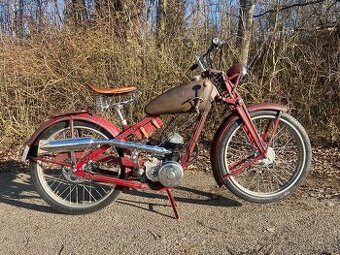 Jawa Robot zrenovován do patinového stavu