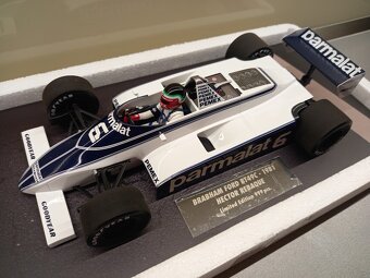 F1 BRABHAM FORD BT49C HECTOR REBAQUE 1981 MINICHAMPS 1:18
