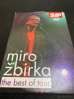 DVD: MIRO ŽBIRKA: THE BEST OF TOUR, 2008, ROZBALENO V POŠETC