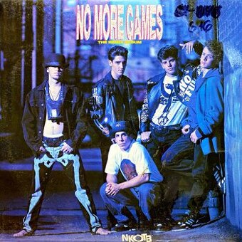 New Kids On The Block  –  No More Games  (LP)