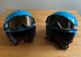 2x juniorská lyžařská helma