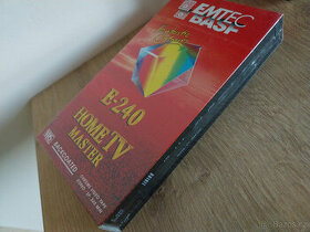 Nepoužitá videokazeta BASF/EMTEC  E-240
