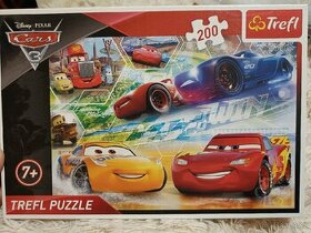 Puzzle Cars 200 dílků nové - 1