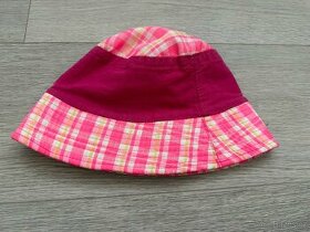 Dívčí růžový klobouk, vel. 2 - 5 let