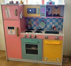 Dětská kuchyňka KidKraft - Kuchyňka velká pastel